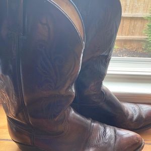 REAL vintage Dan Post Western Boots- Mid-1970's